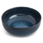 Stoneware Dinnerware Set 12 Pcs Blue